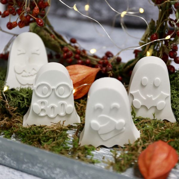 Silikon - Gießform - Gespensterfreunde - Multiform - Halloween – Bild 3