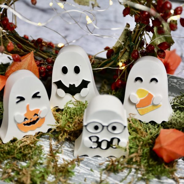 Silikon - Gießform - Gespensterfreunde - Multiform - Halloween – Bild 7