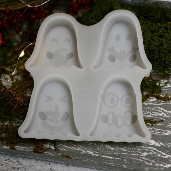Silikon - Gießform - Gespensterfreunde - Multiform - Halloween – Bild 10