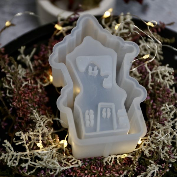 Silikon - Gießform - Grusel Lichthäuser - Halloween – Bild 26