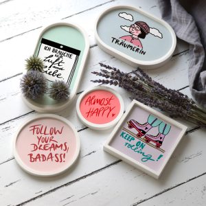 Outdoorstoff - Träumerin - Inlays für Silikon - Probierset - EMJO-DESIGN - abby and amy