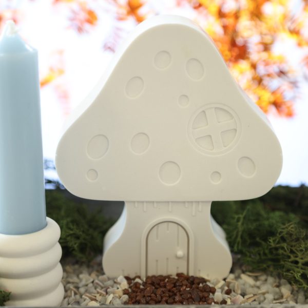 Silikon - Gießform - Niedliche Pilz Häuser - Pilze - Herbstdeko - wähle aus 3 Varianten – Bild 7