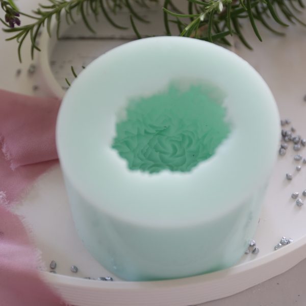 Silikon - Gießform - Kleine Blumenkugel – Bild 9