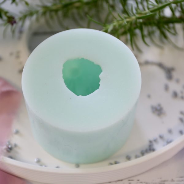 Silikon - Gießform - Kleine Zarte Blumenkugel - flache Blüten – Bild 9
