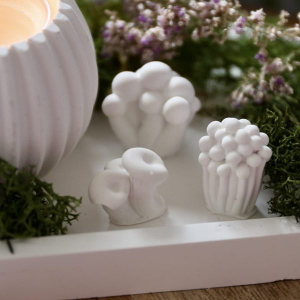 Silikon - Gießform - Kleine Wildpilze - Herbst - Multiform – Bild 6