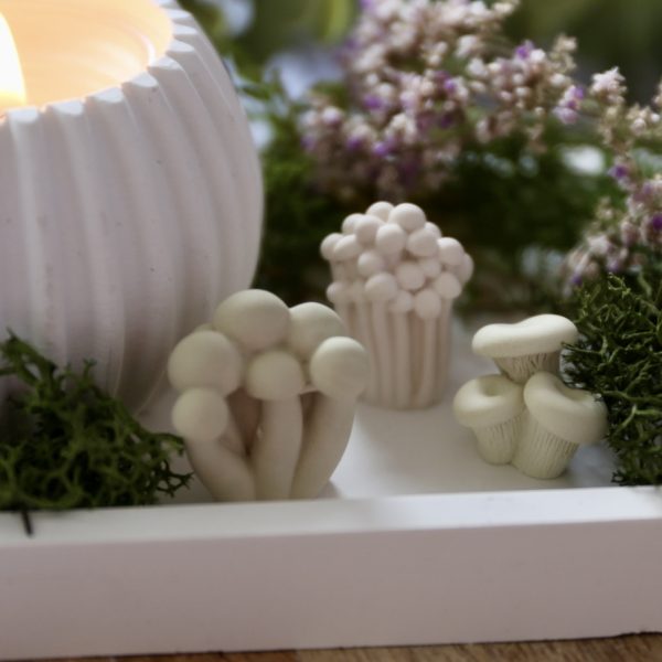 Silikon - Gießform - Kleine Wildpilze - Herbst - Multiform – Bild 8