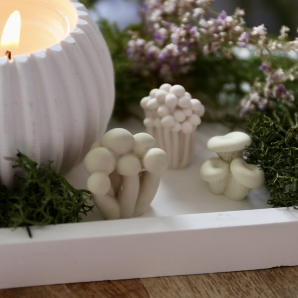 Silikon - Gießform - Kleine Wildpilze - Herbst - Multiform – Bild 9