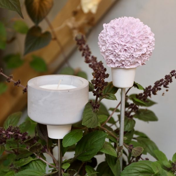 Silikon - Gießform - Halterung - z.B. für Allium / Blumenkugeln & Co. – Bild 4