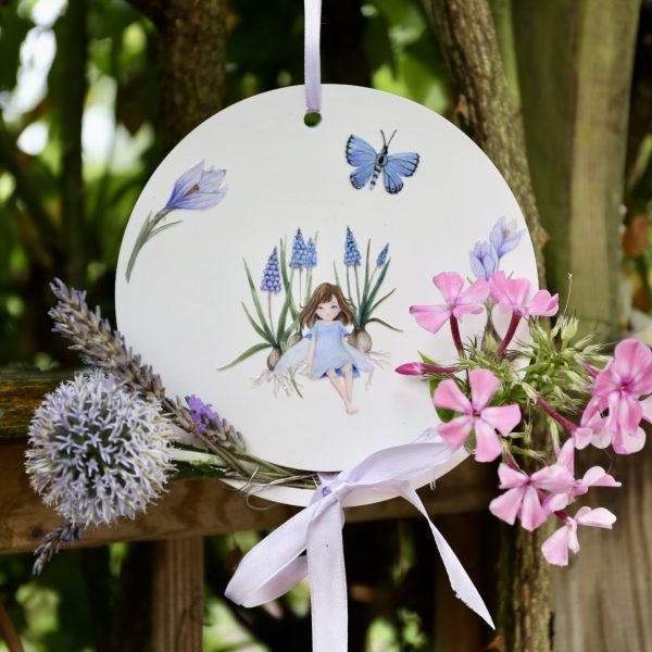 Silikon - Gießform - Dekoring - Anhänger - rund - mit Aussparung für z.B. Lichterkette / Kunstblumen - mit Platz für Rub Ons - wähle aus 3 Optionen – Bild 27