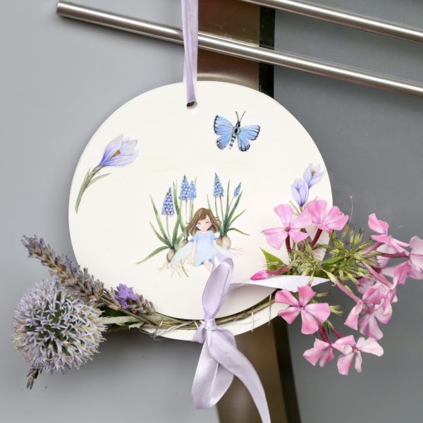 Silikon - Gießform - Dekoring - Anhänger - rund - mit Aussparung für z.B. Lichterkette / Kunstblumen - mit Platz für Rub Ons - wähle aus 3 Optionen – Bild 30