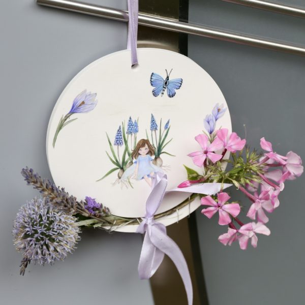 Silikon - Gießform - Dekoring - Anhänger - rund - mit Aussparung für z.B. Lichterkette / Kunstblumen - mit Platz für Rub Ons - wähle aus 3 Optionen – Bild 31