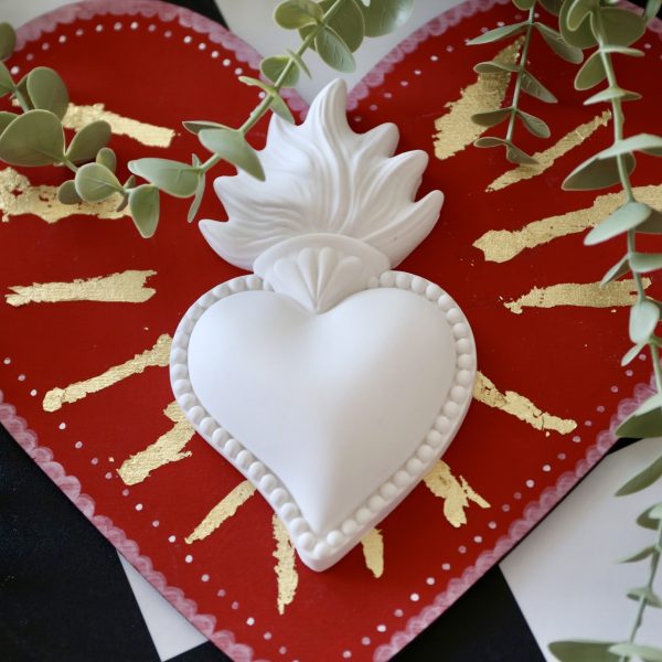 Silikon - Gießform - Wild Hearts - Herzen - wähle aus 3 Varianten – Bild 15