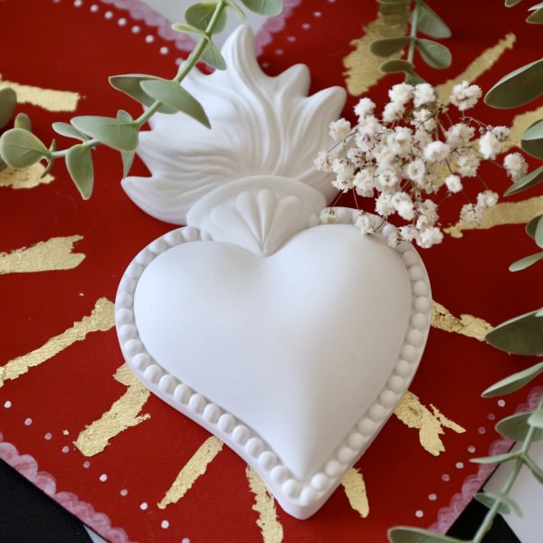 Silikon - Gießform - Wild Hearts - Herzen - wähle aus 3 Varianten – Bild 17