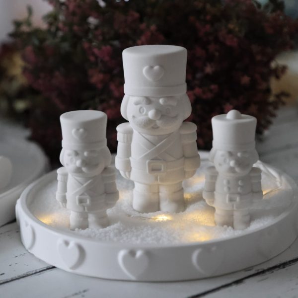 Silikon - Gießform - Süße Gardemännchen - auch als Mini - wähle aus 2 Varianten und 2 Größen – Bild 3