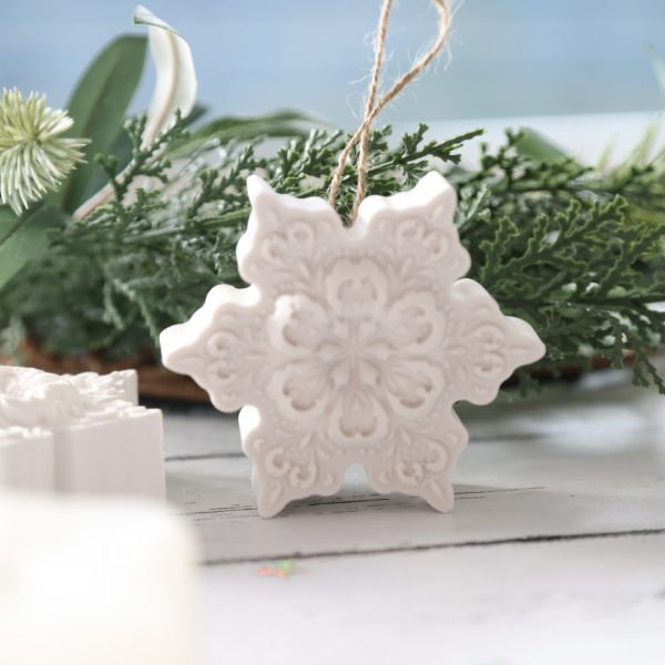 Silikon - Gießform - Delicate Snowflakes - Schneeflocken - wähle aus 3 Varianten – Bild 17