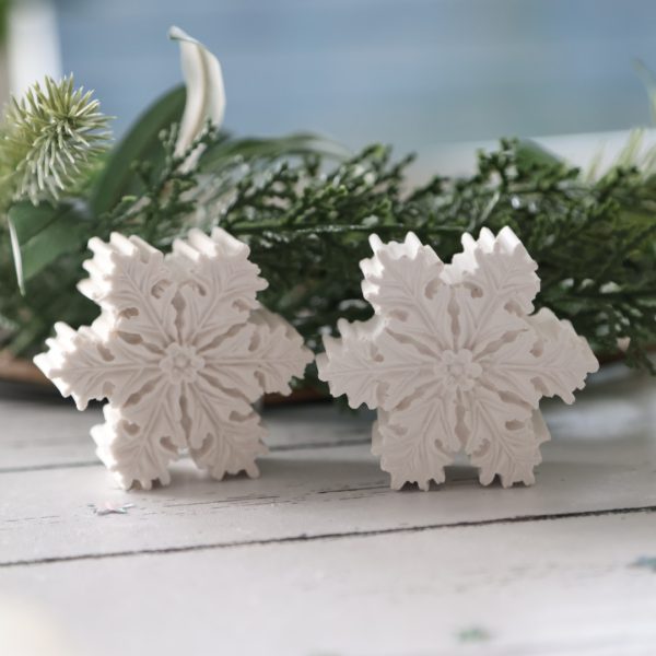 Silikon - Gießform - Delicate Snowflakes - Schneeflocken - wähle aus 3 Varianten – Bild 18