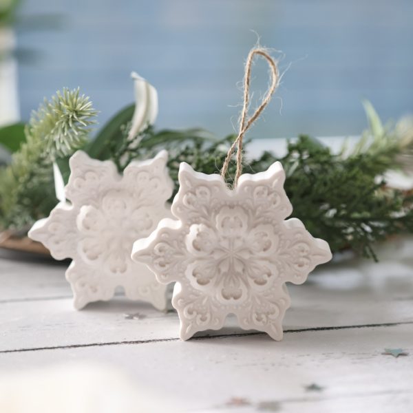 Silikon - Gießform - Delicate Snowflakes - Schneeflocken - wähle aus 3 Varianten – Bild 19