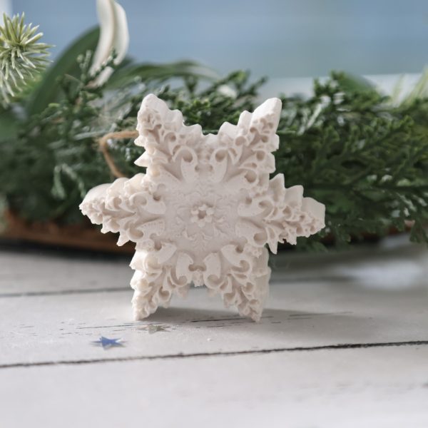 Silikon - Gießform - Delicate Snowflakes - Schneeflocken - wähle aus 3 Varianten – Bild 20