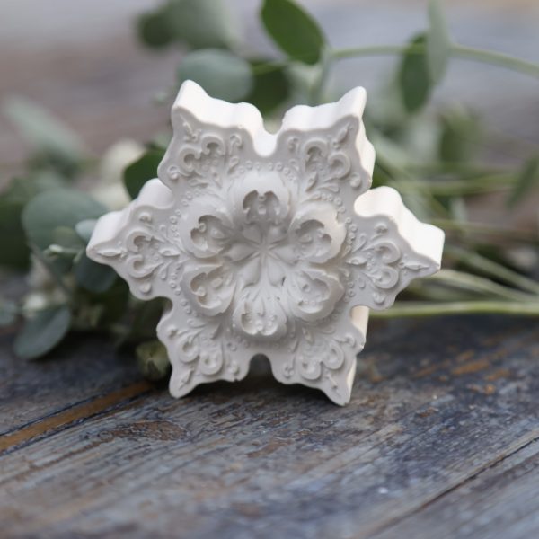 Silikon - Gießform - Delicate Snowflakes - Schneeflocken - wähle aus 3 Varianten – Bild 25