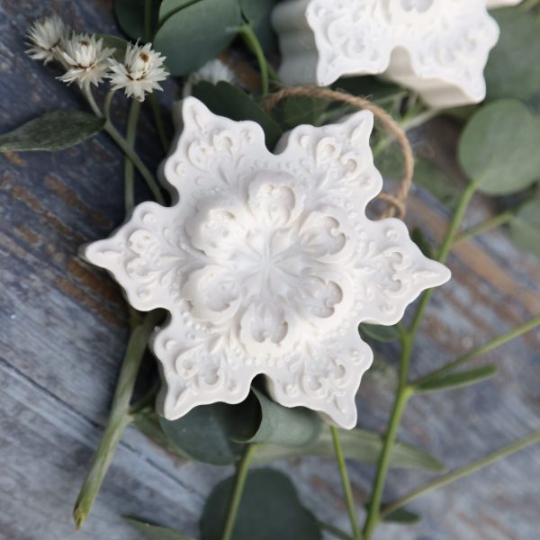 Silikon - Gießform - Delicate Snowflakes - Schneeflocken - wähle aus 3 Varianten – Bild 26