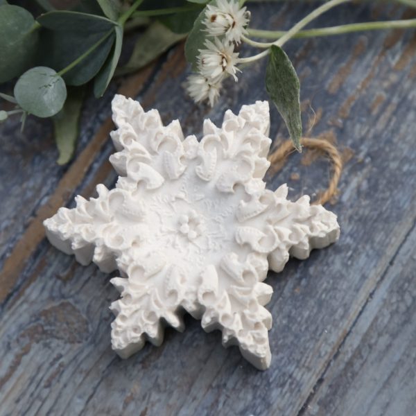 Silikon - Gießform - Delicate Snowflakes - Schneeflocken - wähle aus 3 Varianten – Bild 29