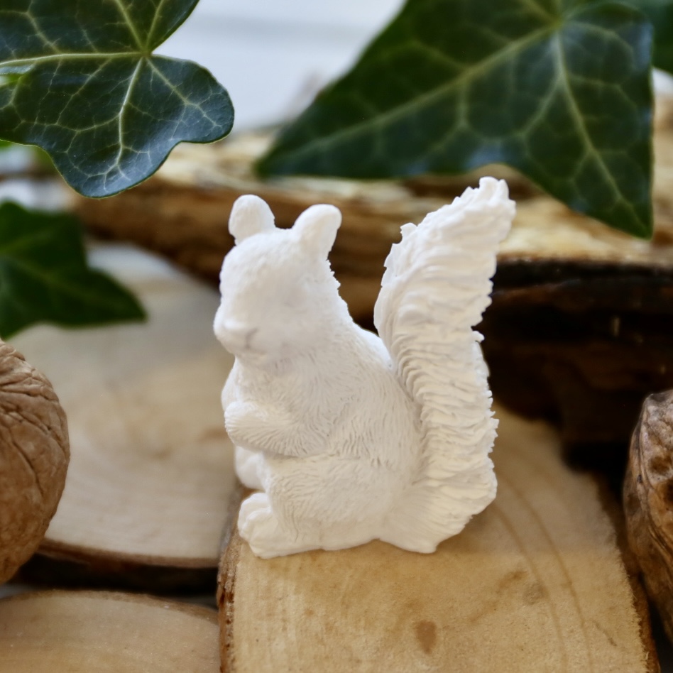 Silikon - Gießform - Mini Eichhörnchen - Herbst - wähle aus 2 Größen – Bild 3