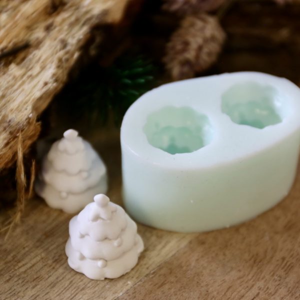 Silikon - Gießform - Mini Tannenbäume - Weihnachten - Multiform - – Bild 7