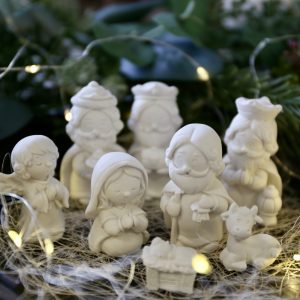 Silikon - Gießform - Mini - Krippenfiguren - wähle aus 8 Varianten