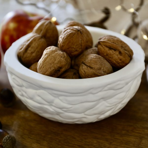 Silikon - Gießform - Walnuss Schale - Dekoschale - Pflanzschale - Kerzenschale - Herbst - Weihnachten - Teelichthalter – Bild 3