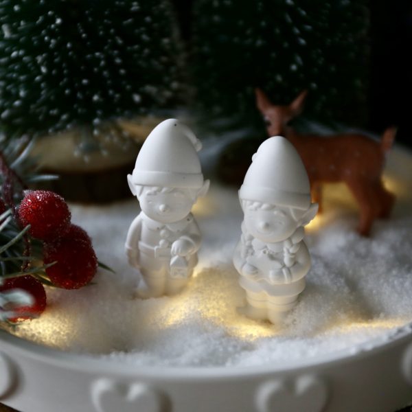 Silikon - Gießform - Mini - Weihnachtselfen - wähle aus 2 Varianten – Bild 13