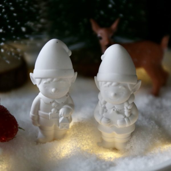 Silikon - Gießform - Mini - Weihnachtselfen - wähle aus 2 Varianten – Bild 14