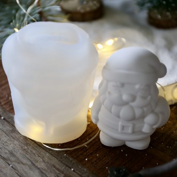 Silikon - Gießform - Mini - Weihnachtsmann – Bild 7