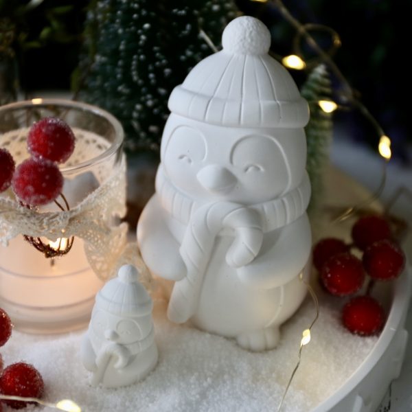 Silikon - Gießform - Mini und Große Weihnachtspinguine - wähle aus 2 Varianten und 2 Größen – Bild 5