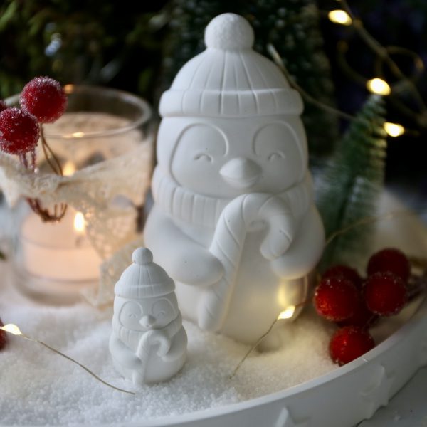Silikon - Gießform - Mini und Große Weihnachtspinguine - wähle aus 2 Varianten und 2 Größen – Bild 6