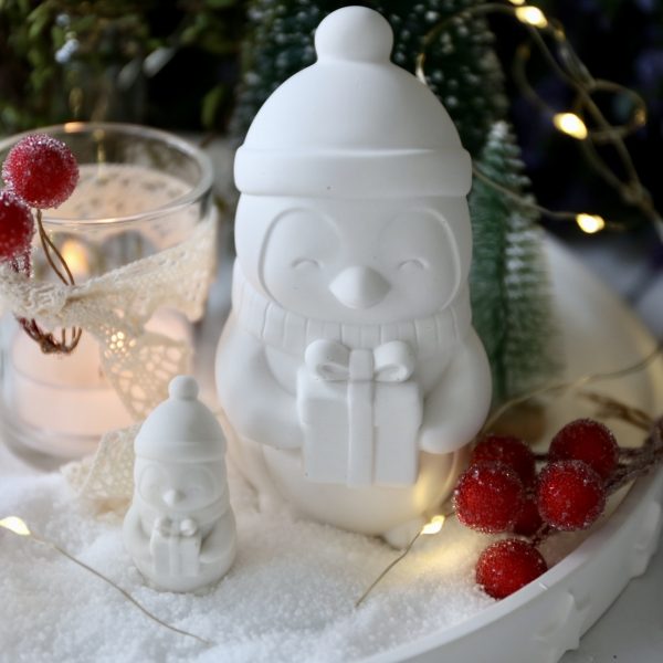 Silikon - Gießform - Mini und Große Weihnachtspinguine - wähle aus 2 Varianten und 2 Größen – Bild 24