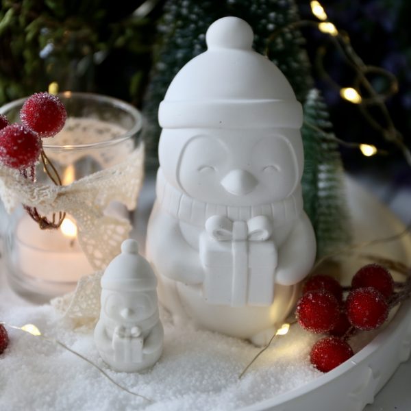 Silikon - Gießform - Mini und Große Weihnachtspinguine - wähle aus 2 Varianten und 2 Größen – Bild 25
