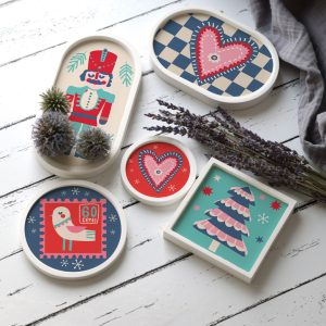 Outdoorstoff - Christmas Special - Inlays für Silikon - Probierset - Bienvenido Colorido - abby and amy