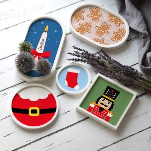 Outdoorstoff - Classic Christmas - Inlays für Silikon - Probierset - studio.mARTinchen - abby and amy