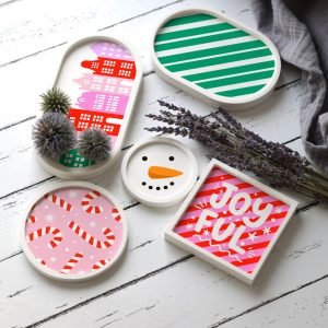 Outdoorstoff - Crazy Christmas Love - Inlays für Silikon - Probierset - studio.mARTinchen - abby and amy