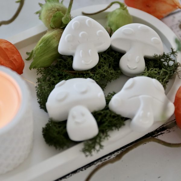 Silikon - Gießform - Gruselspaß - 3 Varianten - Mix - Kürbis - Pilz – Bild 18