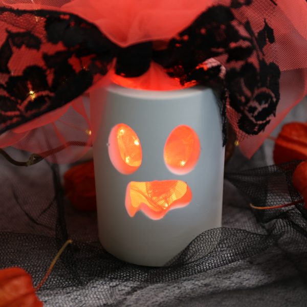 Silikon - Gießform - Windlichter - Kleine Gespenster - Halloween - wähle aus 3 Varianten – Bild 12