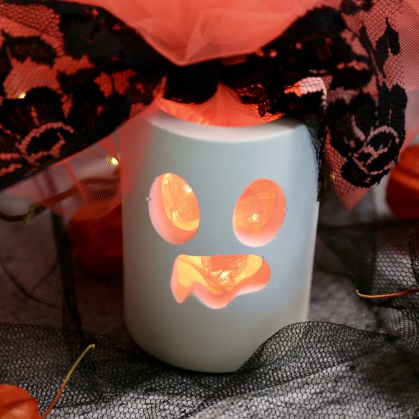 Silikon - Gießform - Windlichter - Kleine Gespenster - Halloween - wähle aus 3 Varianten – Bild 13