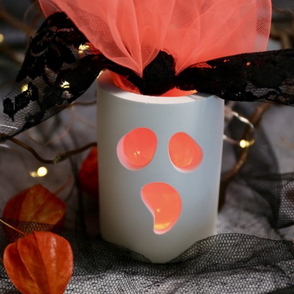 Silikon - Gießform - Windlichter - Kleine Gespenster - Halloween - wähle aus 3 Varianten – Bild 15