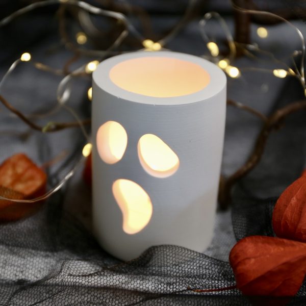 Silikon - Gießform - Windlichter - Kleine Gespenster - Halloween - wähle aus 3 Varianten – Bild 20