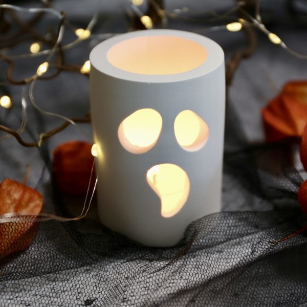 Silikon - Gießform - Windlichter - Kleine Gespenster - Halloween - wähle aus 3 Varianten – Bild 21