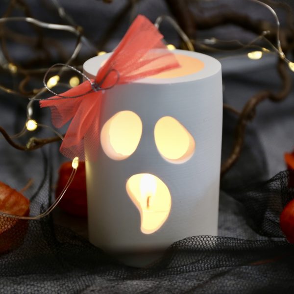 Silikon - Gießform - Windlichter - Kleine Gespenster - Halloween - wähle aus 3 Varianten – Bild 23