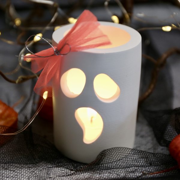 Silikon - Gießform - Windlichter - Kleine Gespenster - Halloween - wähle aus 3 Varianten – Bild 24