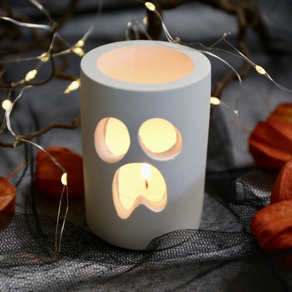 Silikon - Gießform - Windlichter - Kleine Gespenster - Halloween - wähle aus 3 Varianten – Bild 27