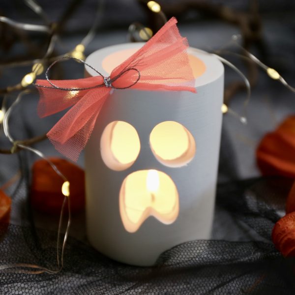 Silikon - Gießform - Windlichter - Kleine Gespenster - Halloween - wähle aus 3 Varianten – Bild 29