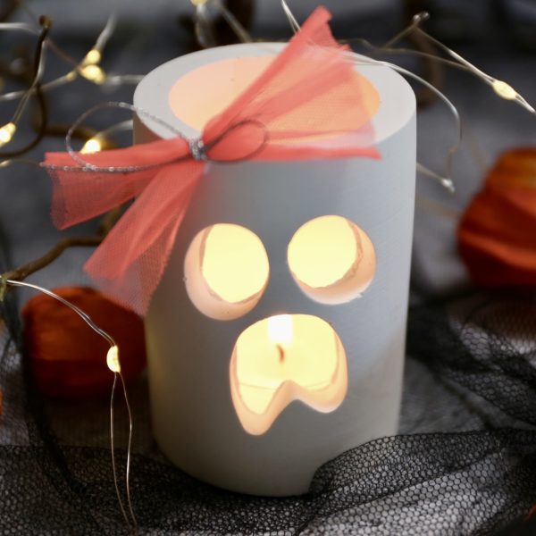 Silikon - Gießform - Windlichter - Kleine Gespenster - Halloween - wähle aus 3 Varianten – Bild 30
